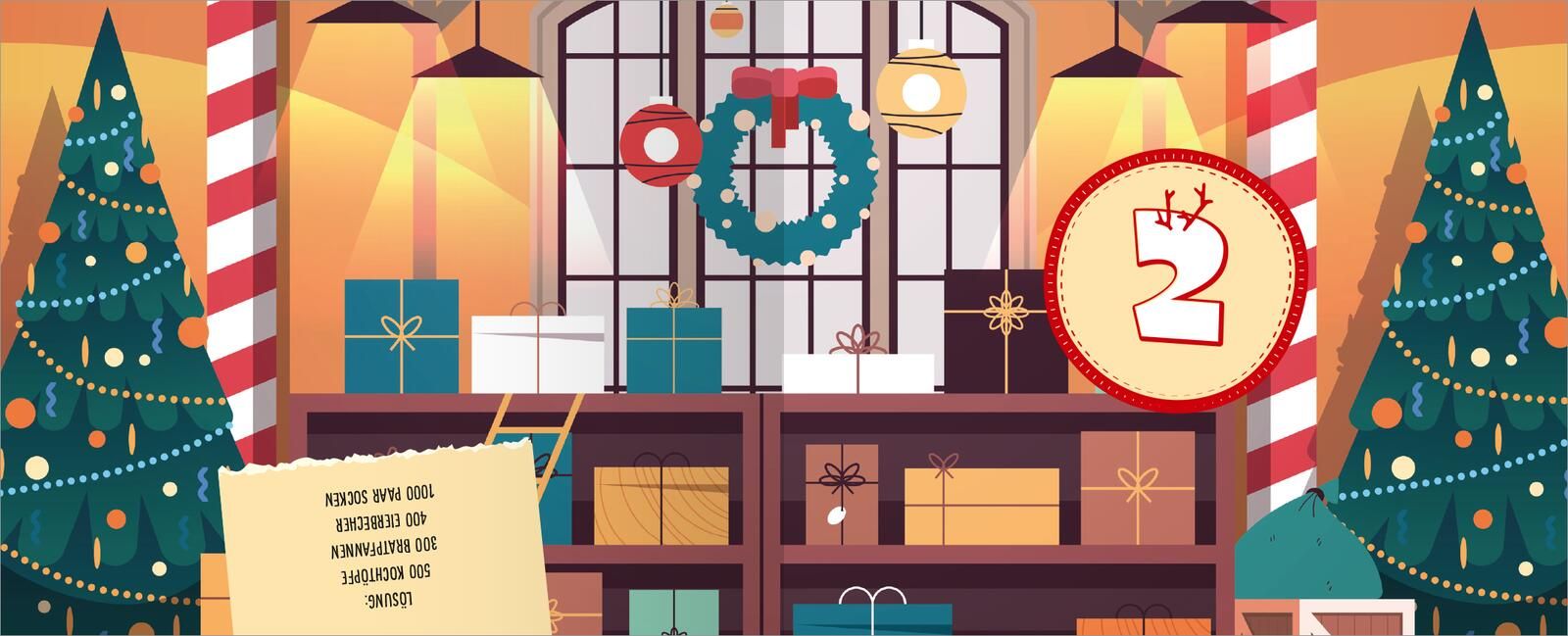 Das große Weihnachtschaos. Adventskalender