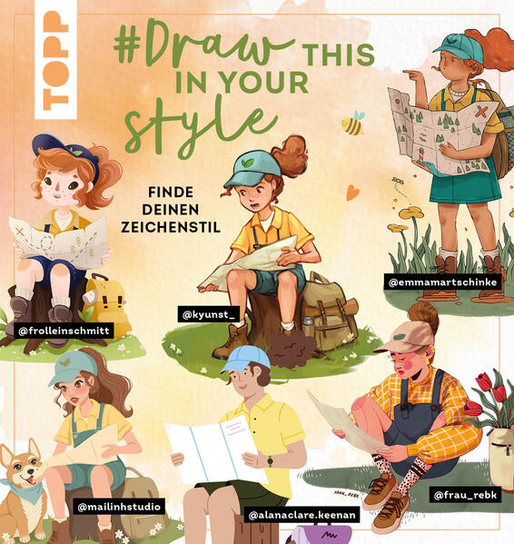 Draw this in your style (Mängelexemplar)