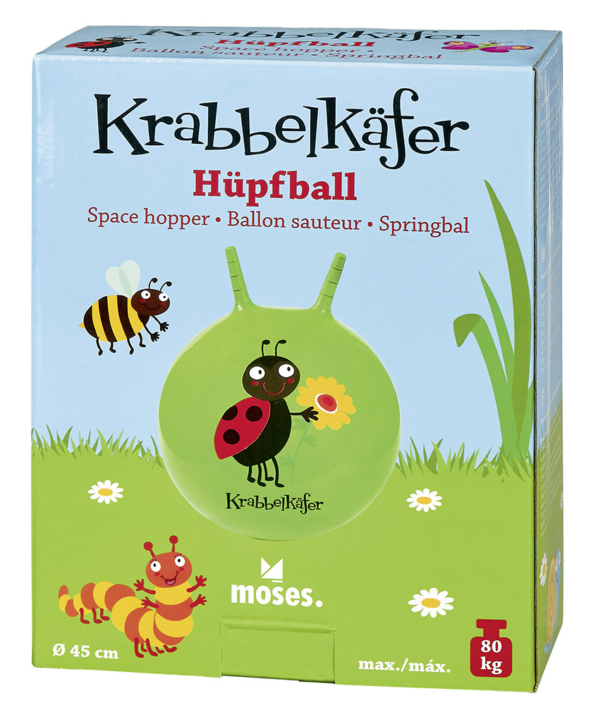 016011 Krabbelkäfer Hüpfball