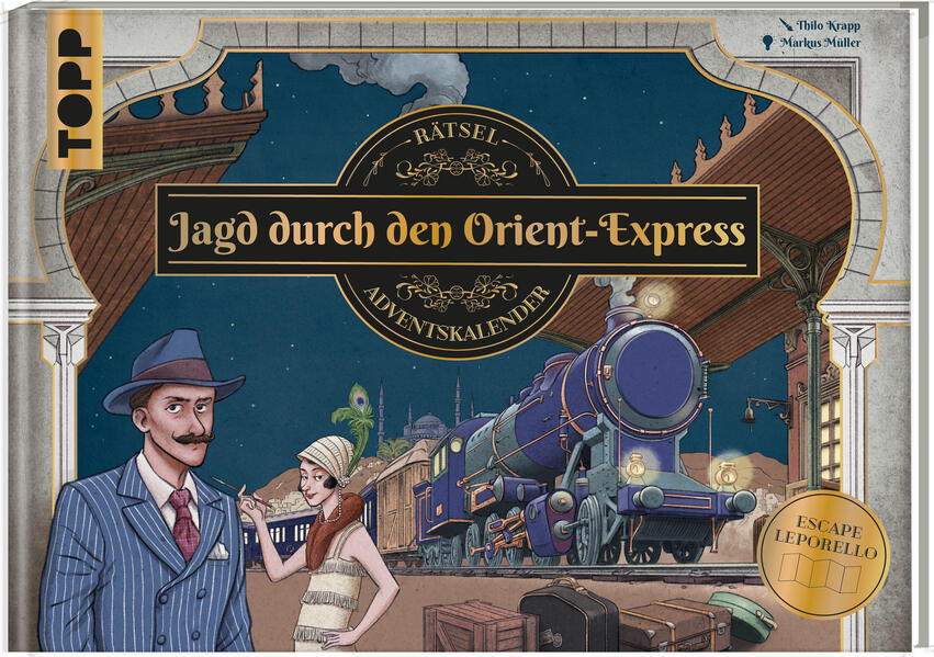 Jagd durch den Orient-Express – Rätsel-Adventskalender (Mängelexemplar) Jagd durch den Orient-Express – Rätsel-Adventskalender (Mängelexemplar)