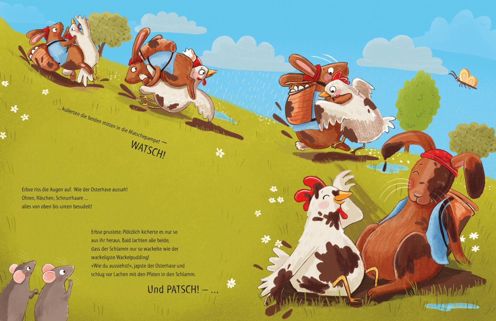 Elli Erbse - Ein Osterhuhn hat viel zu tun | Süßes Ostergeschenk ab 3 Jahren (Mängelexemplar)