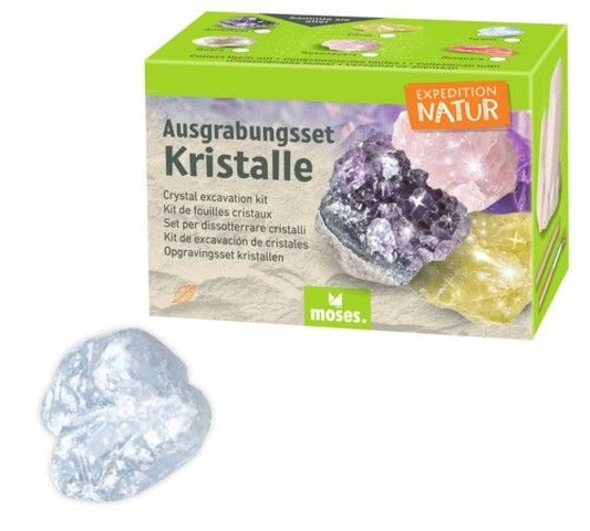 Expedition Natur Ausgrabungsset Kristall (Kristall wird zufällig gewählt)