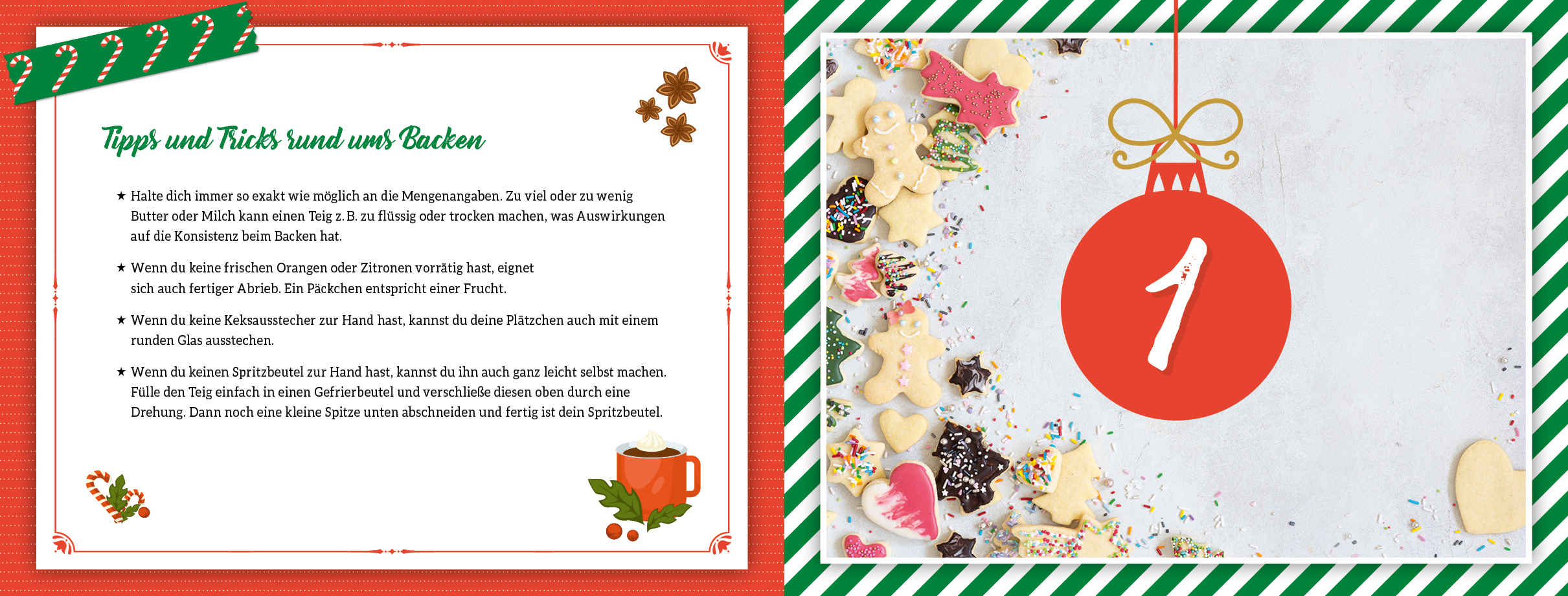Sweet Christmas - Der Adventskalender mit 24 Rezepten für die Weihnachtszeit