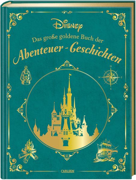 Disney: Das große goldene Buch der Abenteuer-Geschichten (Mängelexemplar)