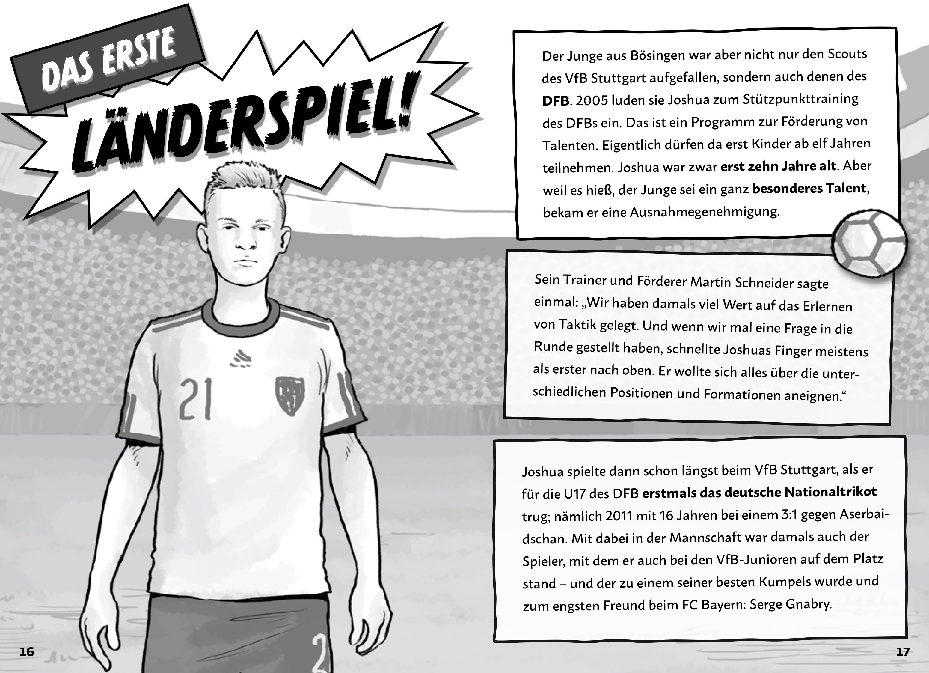 Mein Fußballheld Joshua Kimmich – Seine Geschichte, seine Spiele, seine Rekorde (Mängelexemplar)