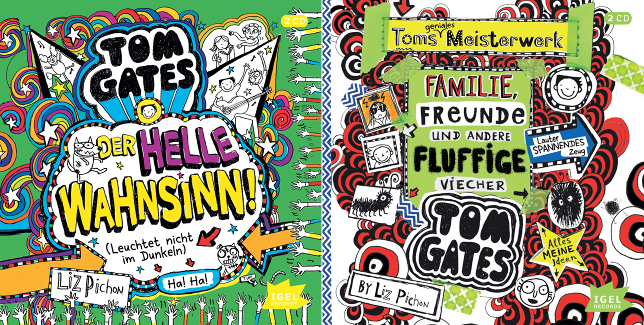 Sparpaket - Tom Gates (Band 11 + 12) - CDs