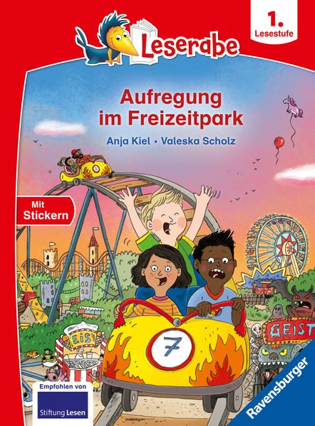 Leserabe 1. Lesestufe - Aufregung im Freizeitpark (Mängelexemplar)
