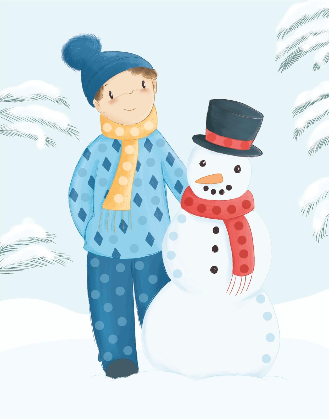Diamantsticker Anziehpuppen – Wintertraum (Mängelexemplar)