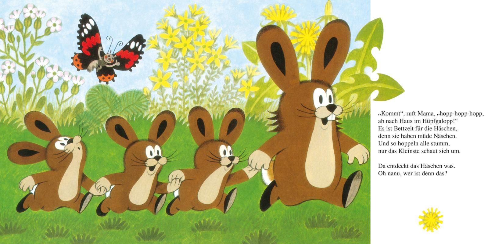 Der kleine Maulwurf rettet das Häschen (Mängelexemplar)