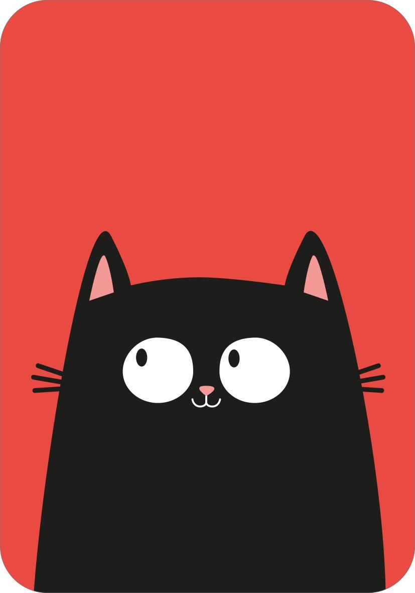 Schwarzer Kater