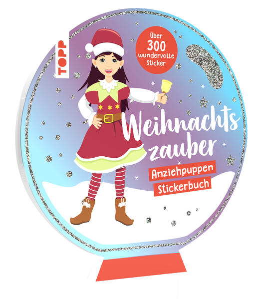 Stickerbuch: Anziehpuppen zum Stickern. Weihnachten (Mängelexemplar)