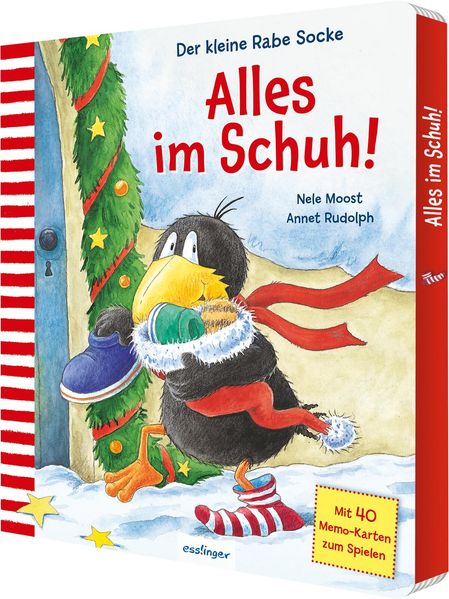 Der kleine Rabe Socke: Alles im Schuh! Mit Memo-Spiel (Mängelexemplar)