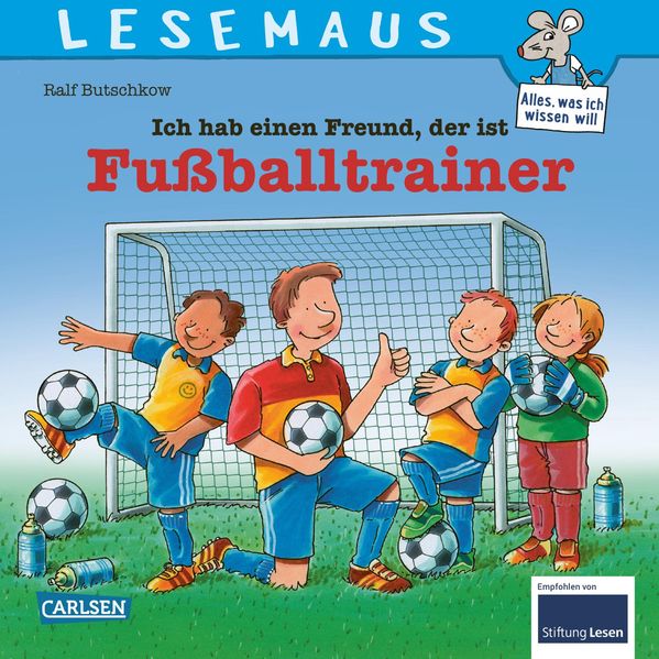 LESEMAUS 102: Ich hab einen Freund, der ist Fußballtrainer (Mängelexemplar)