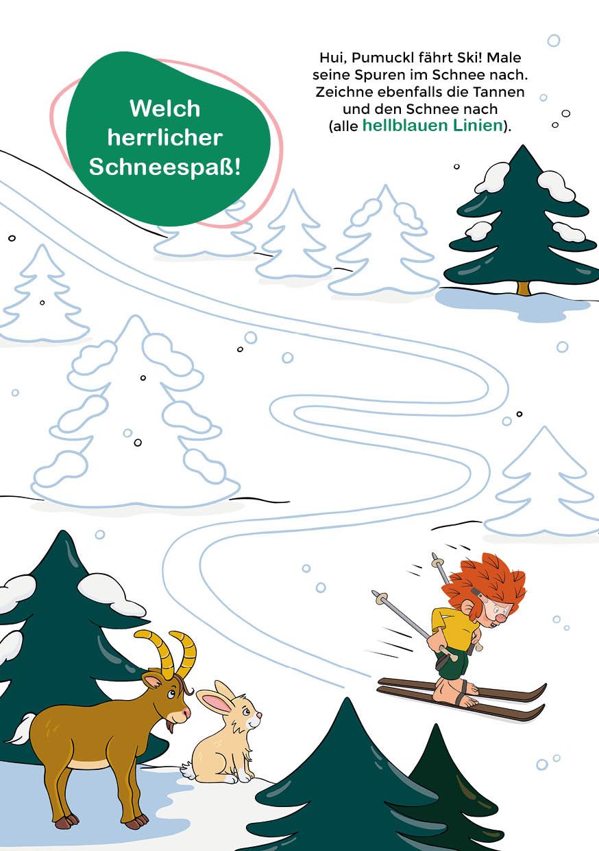 Lern-Spiel-Spaß mit Pumuckl - Mein Vorschulblock: Formen, Mengen und Laute (Mängelexemplar)