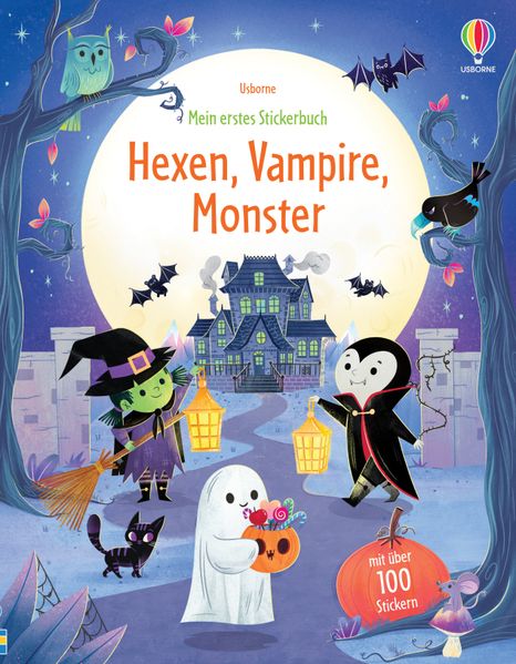Mein erstes Stickerbuch: Hexen, Vampire, Monster (Mängelexemplar)