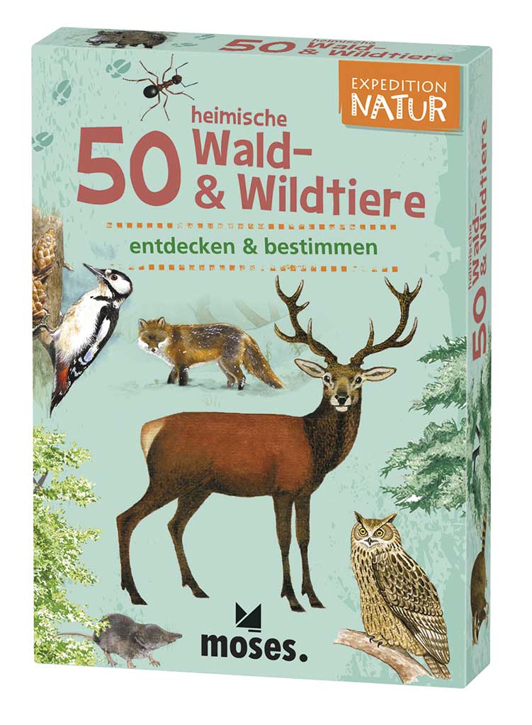 X_Expedition Natur - 50 heimische Wald- & Wildtiere
