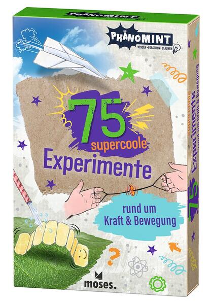PhänoMINT 75 supercoole Experimente rund um Kraft und Bewegung (Mängelexemplar)