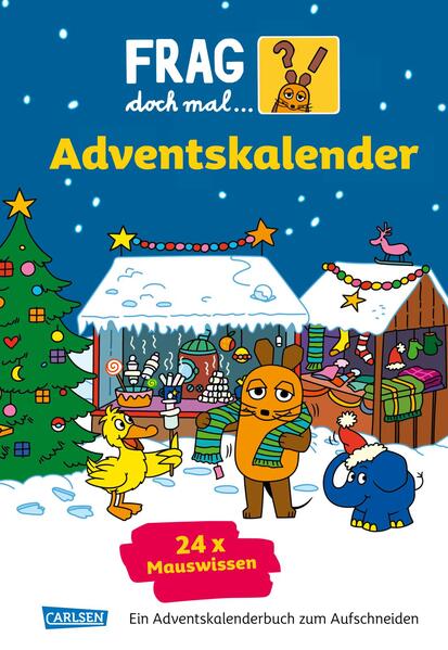 Frag doch mal ... die Maus: Der Adventskalender 2024 (Mängelexemplar)