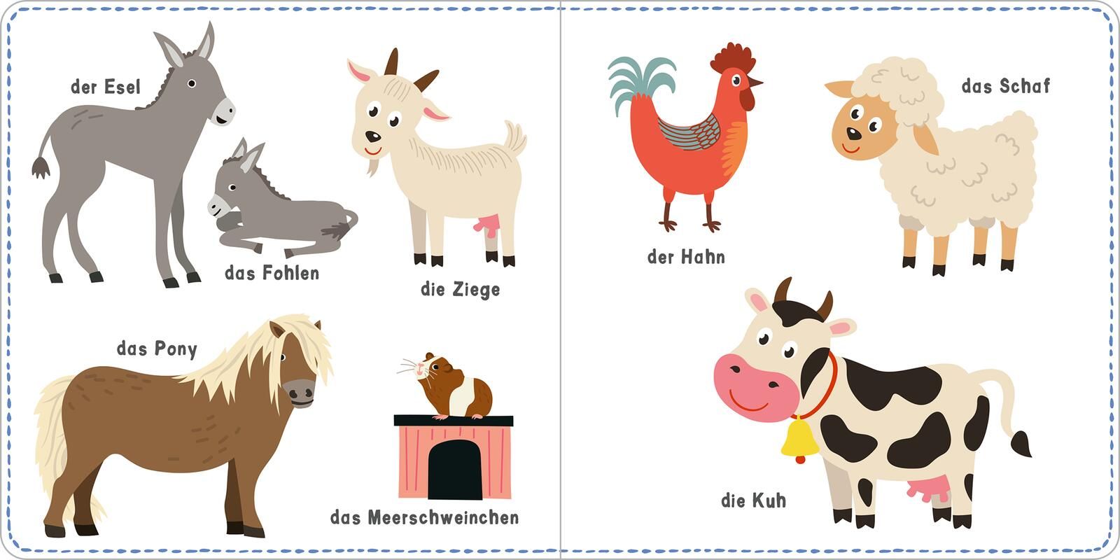 Mein kunterbuntes Wörterbuch – Bauernhof