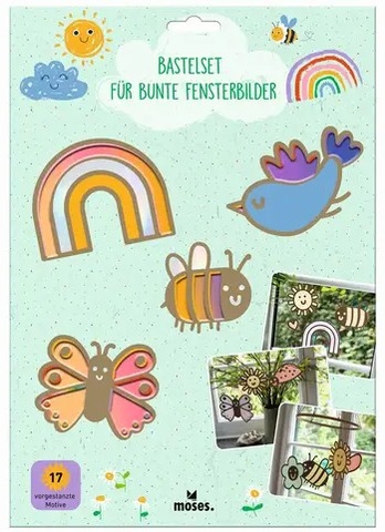 Bastelset für bunte Fensterbilder Bastelset für bunte Fensterbilder