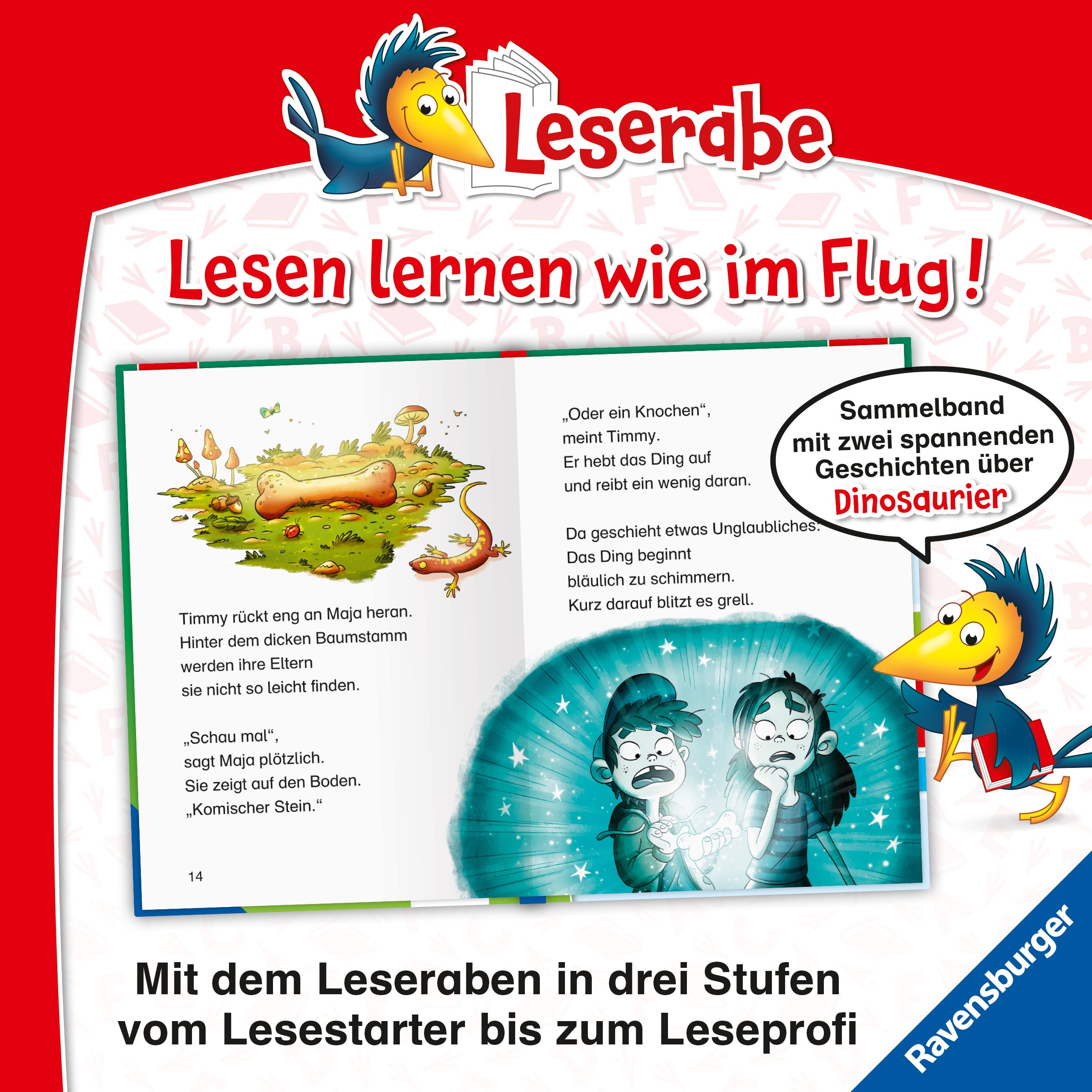 Leserabe Sonderausgaben - Rabenstarke Dinogeschichten für Erstleser (Mängelexemplar)