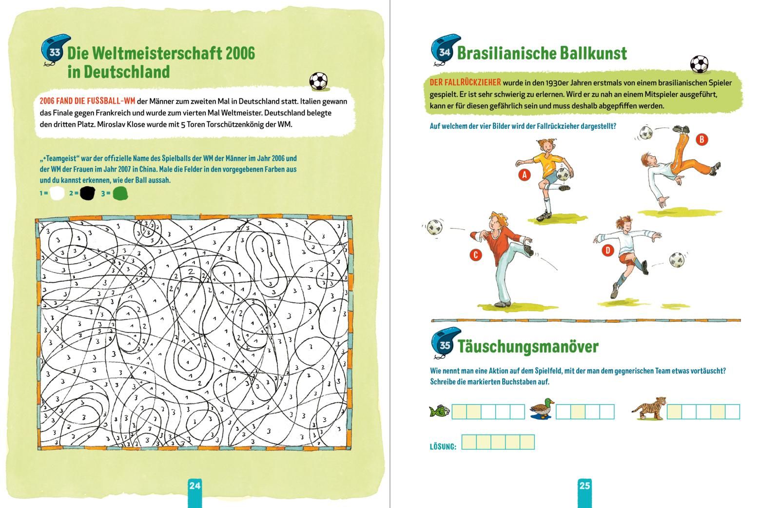 Das große Fußball-Rätselbuch (Mängelexemplar)