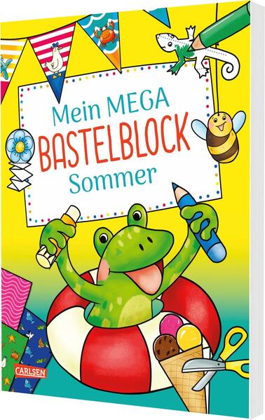 Mein MEGA Bastelblock: Sommer (Mängelexemplar)