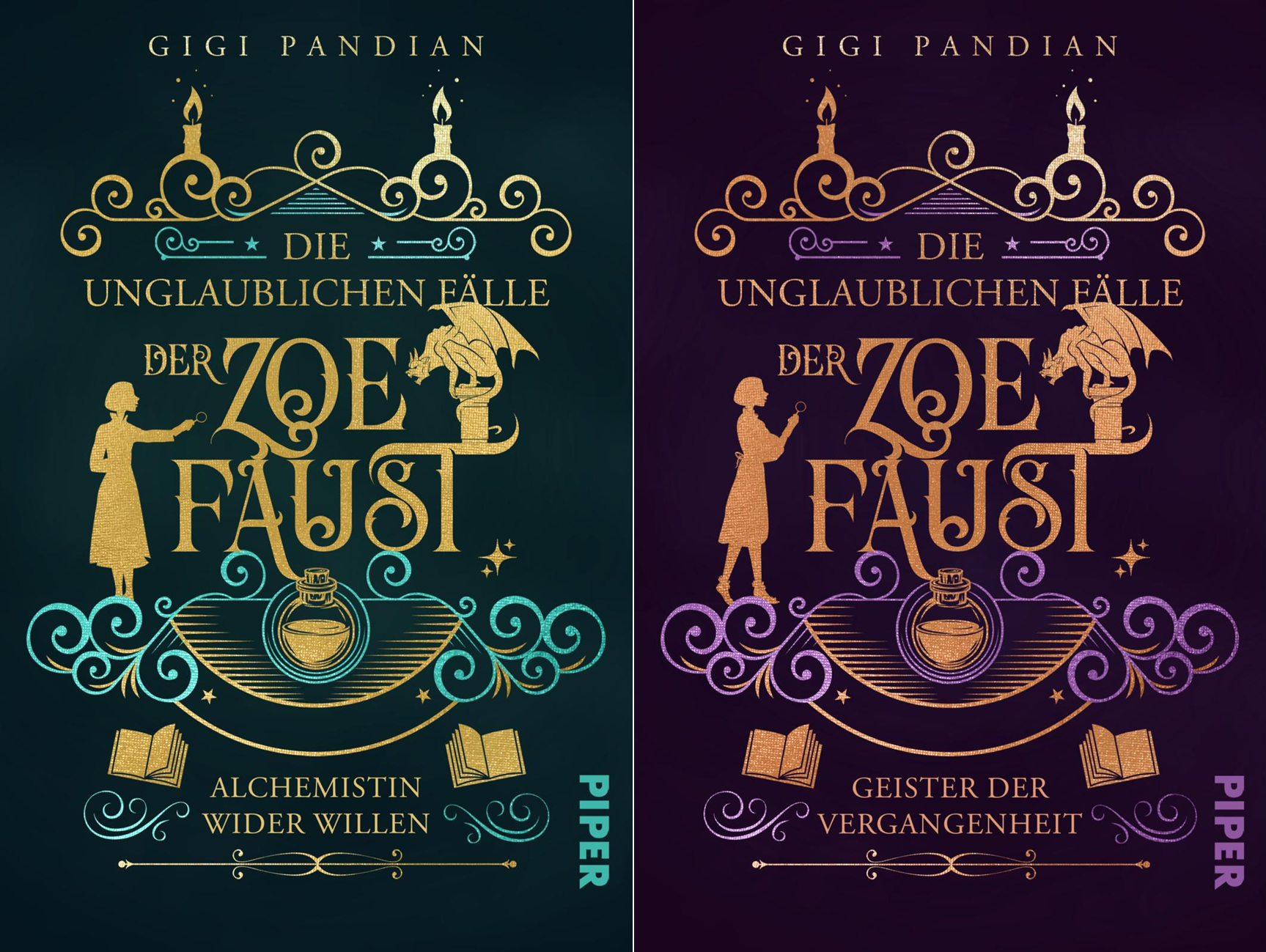 Sparpaket - Alchemistin wider Willen | Geister der Vergangenheit (Mängelexemplar) (Band 1 + 2)