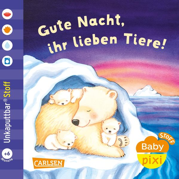 Baby Pixi (unkaputtbar) 165: Baby Pixi Stoff: Gute Nacht, ihr lieben Tiere! (Mängelexemplar)