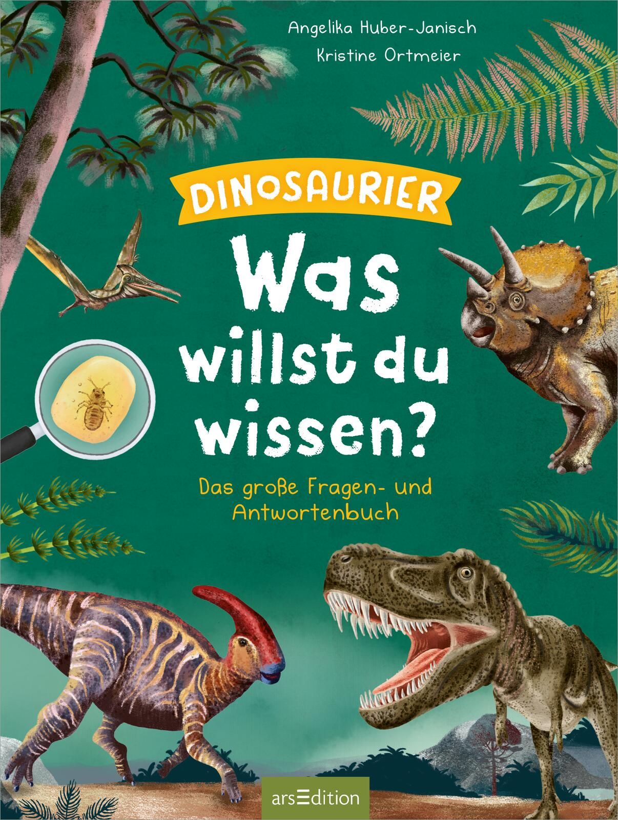 Was willst du wissen? Das große Fragen- und Antwortenbuch – Dinosaurier