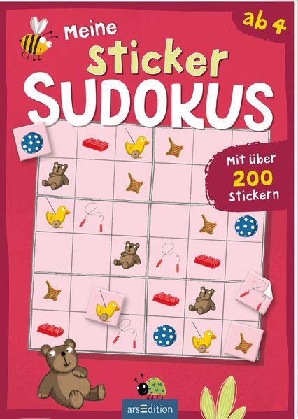 Meine Sticker-Sudokus – Symbole (Mängelexemplar)