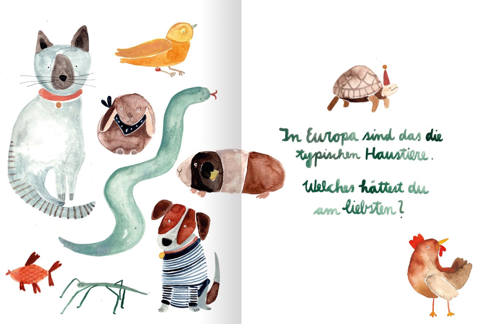 Die Tierwelt, die dir gefällt! Ein Mitmachbuch