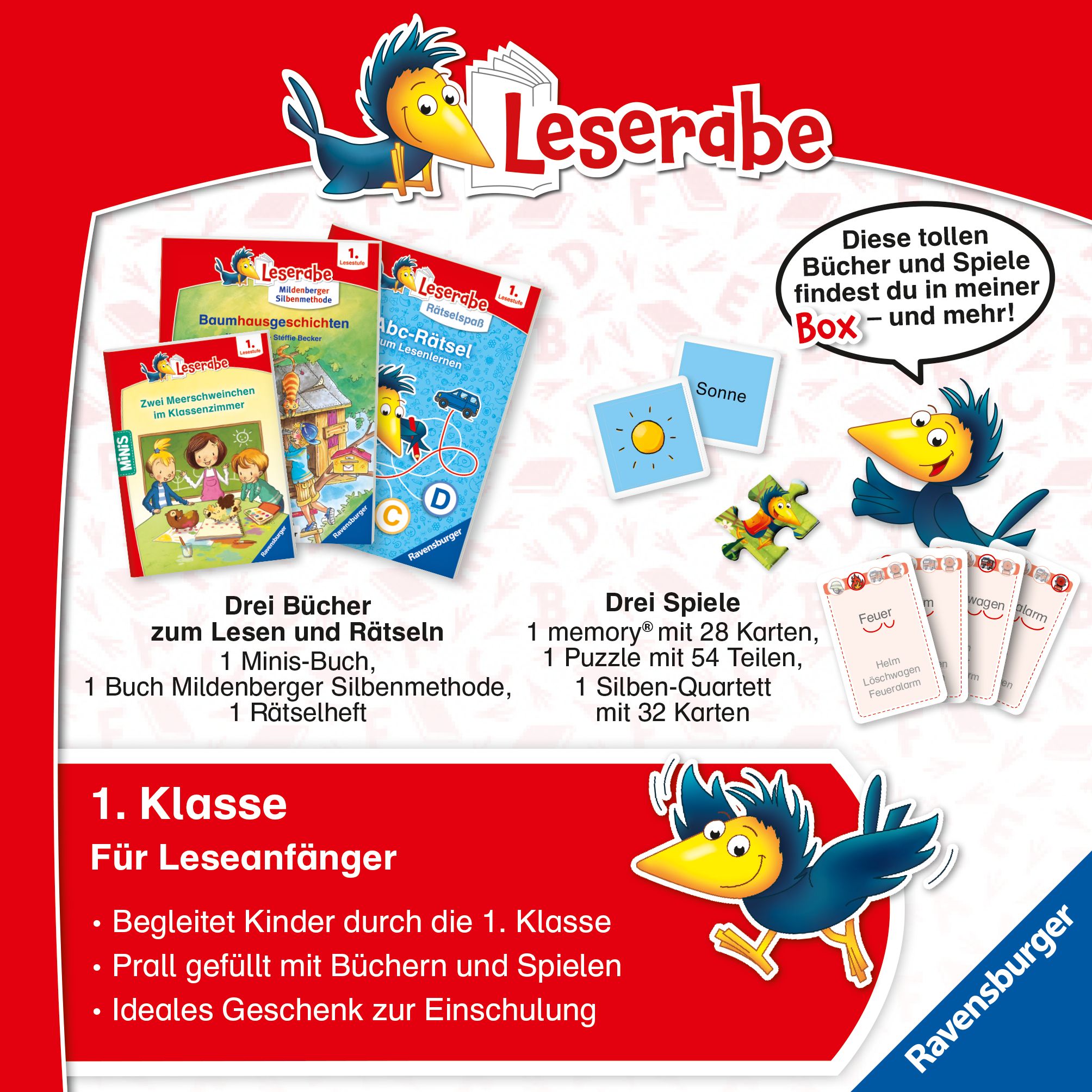 Leserabe Sonderausgaben - Deine große Leseraben Box (Mängelexemplar)