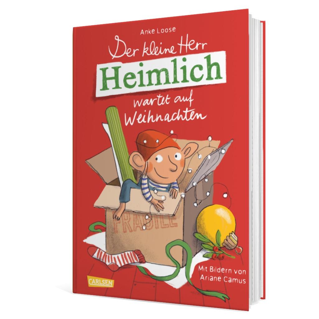 Der kleine Herr Heimlich wartet auf Weihnachten (Mängelexemplar)