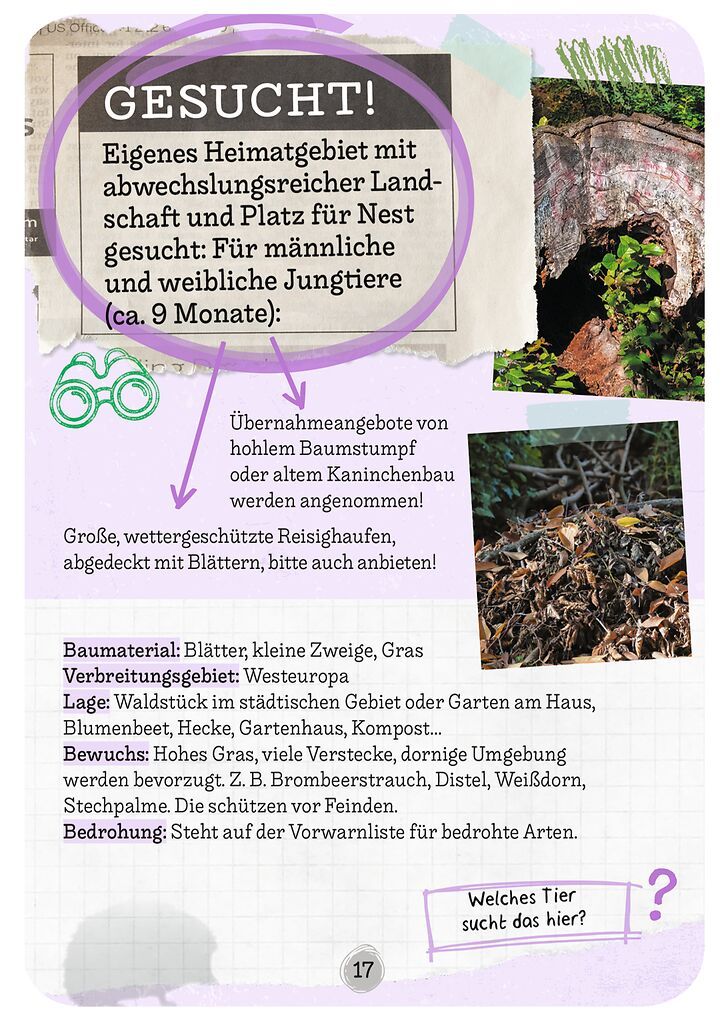 Tierische Wohnung gesucht (Mängelexemplar)