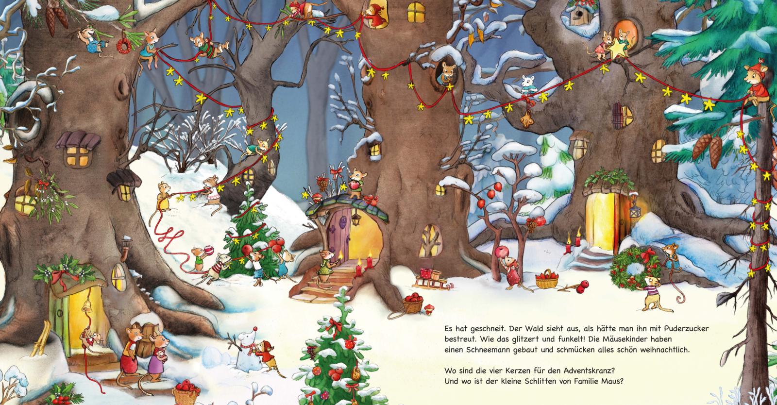 Mein allererstes Wimmelbuch: Fröhliche Weihnachten (Mängelexemplar)
