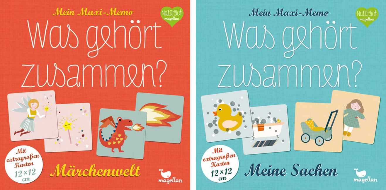 Sparpaket_Maxi_Memo Sparpaket - 2er-Set Mein Maxi-Memo - Was gehört zusammen?