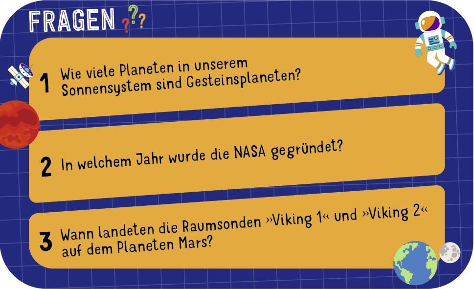Science & Kids – Space Challenge