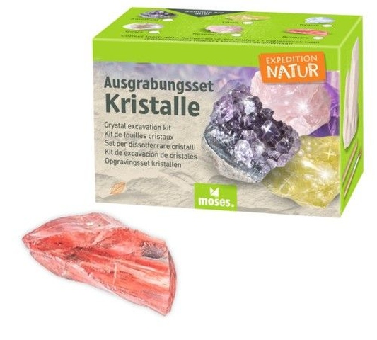 Expedition Natur Ausgrabungsset Kristall (Kristall wird zufällig gewählt)