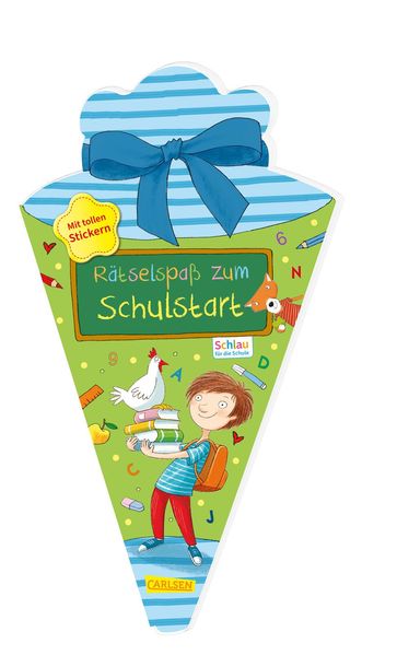 Schlau für die Schule: Rätselspaß zum Schulstart mit Stickern (Mängelexemplar)