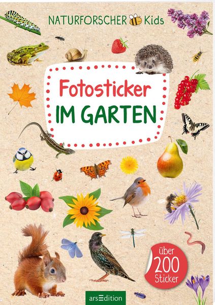 Naturforscher-Kids – Fotosticker Im Garten