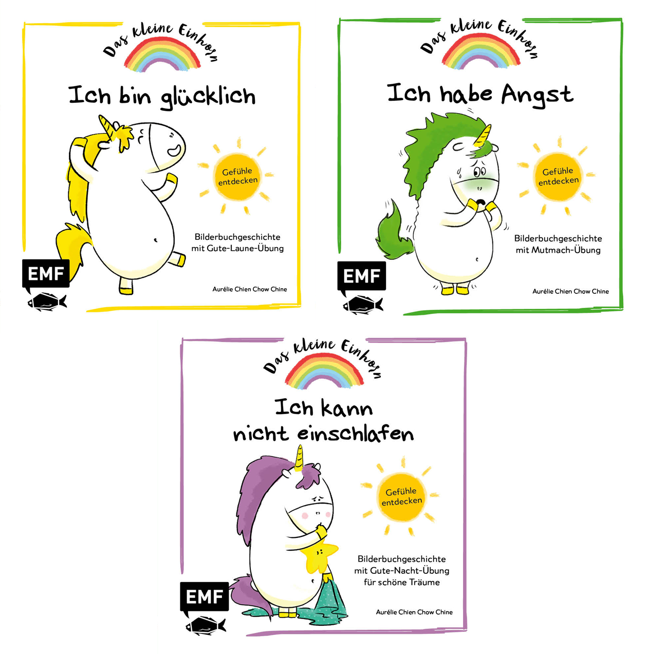 Aktion: Sparpaket - 3er Set Das kleine Einhorn