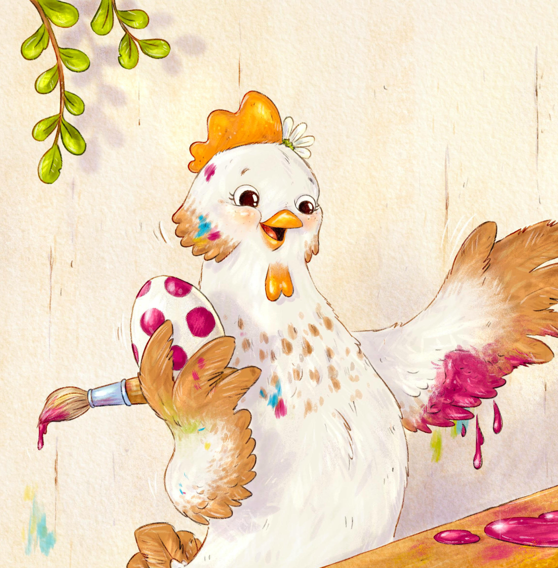 Hilde hilft dem Osterhasen (Pappbilderbuch) (Mängelexemplar)