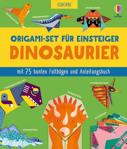 Origami-Set für Einsteiger: Dinosaurier (Mängelexemplar)