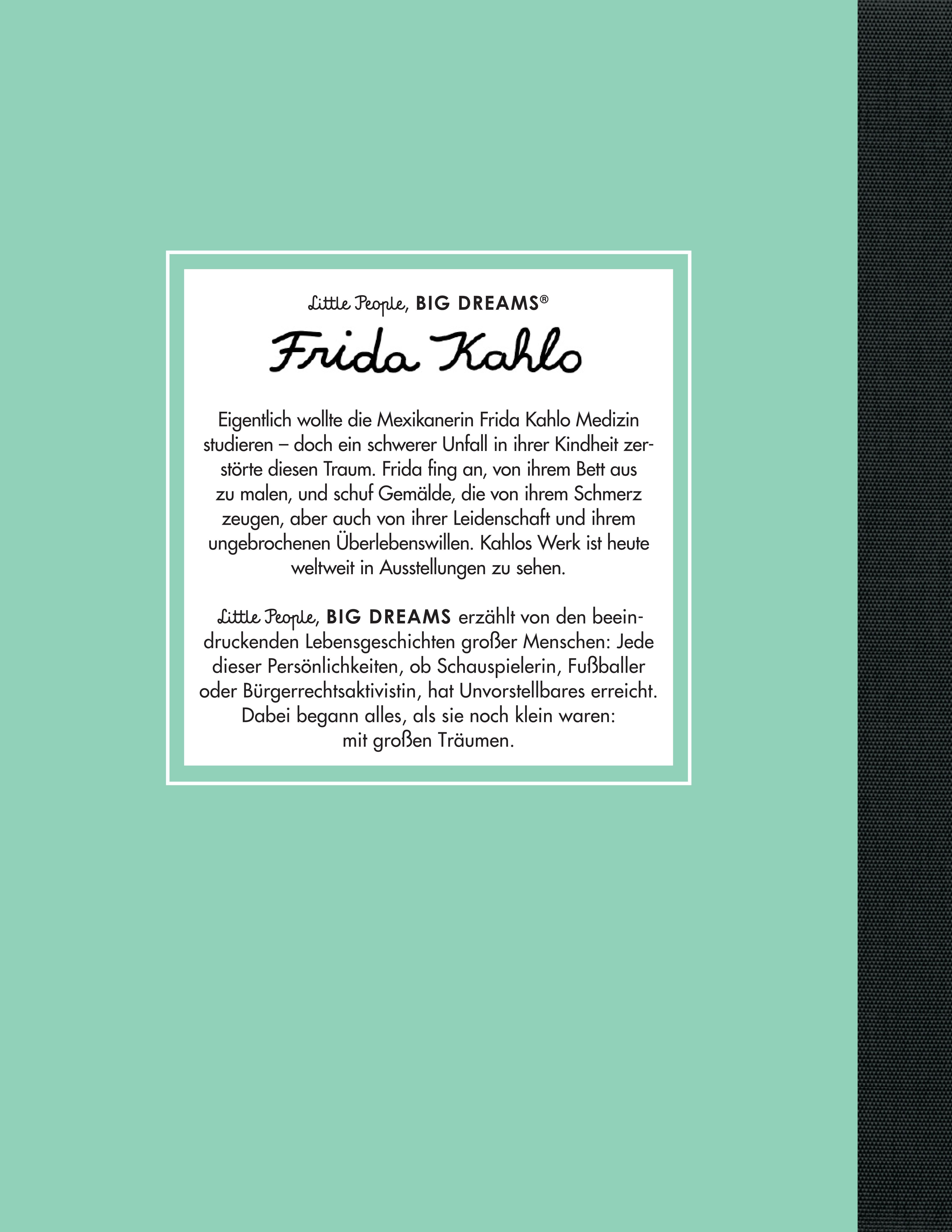 Frida Kahlo – Little People, BIG DREAMS (Deutsche Ausgabe) (Mängelexemplar)