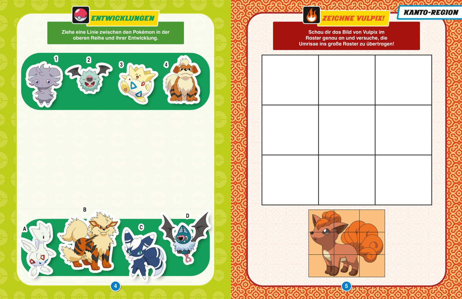 Pokémon Activity-Buch: Wisch & Weg - Spielspaß (Mängelexemplar)