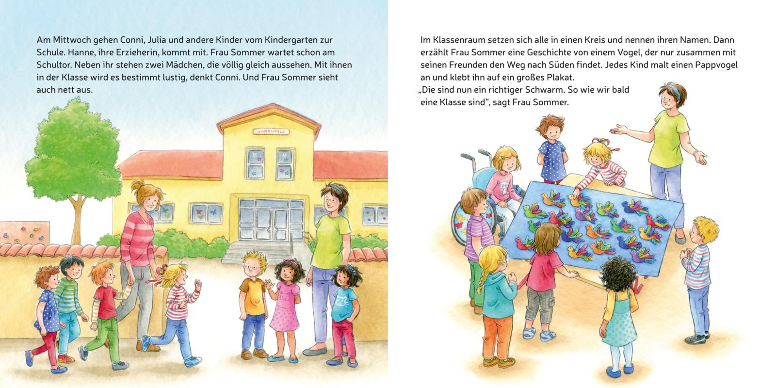 LESEMAUS 101: Conni kommt in die Schule (Mängelexemplar)