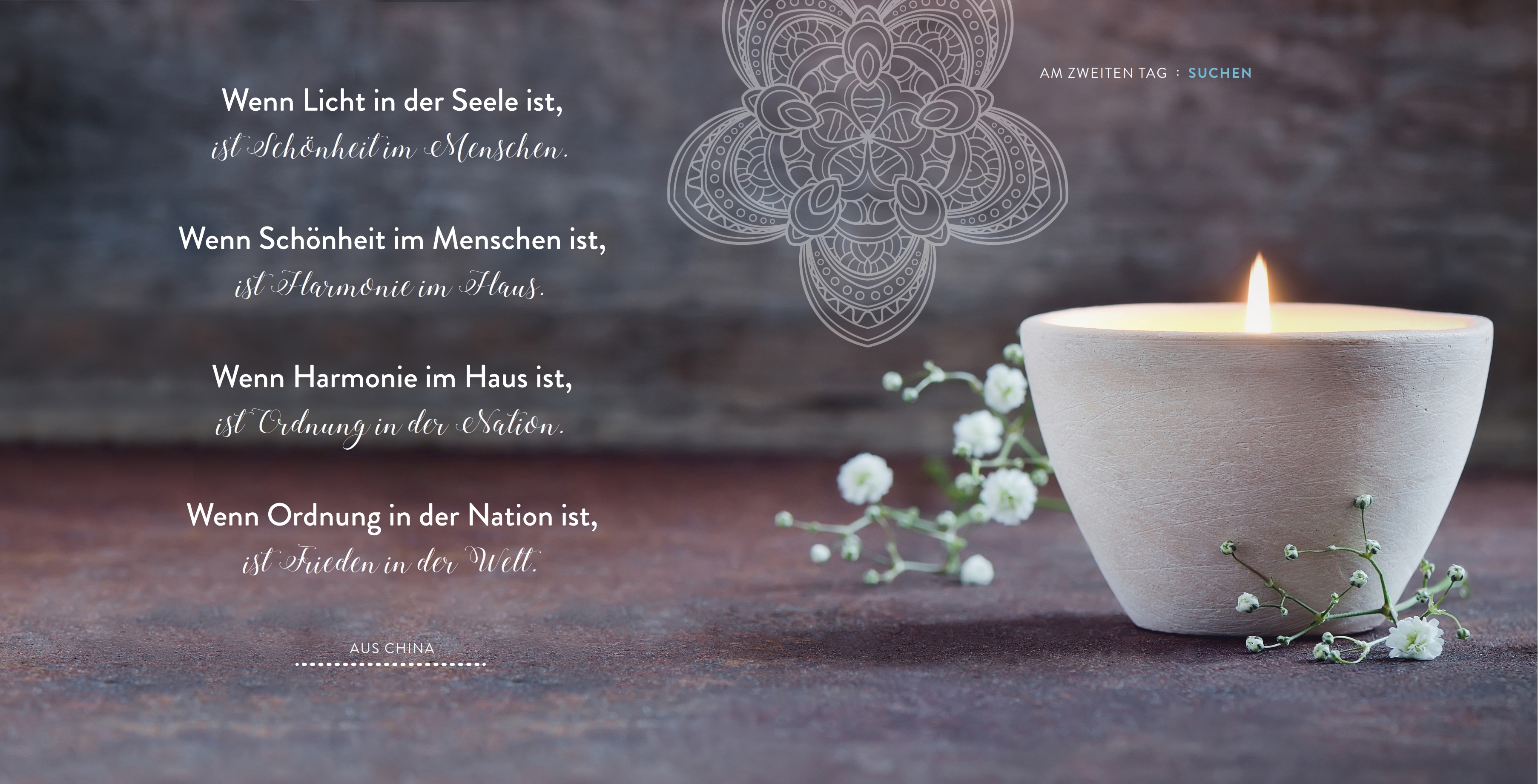 Sieben Tage Harmonie (Mängelexemplar)