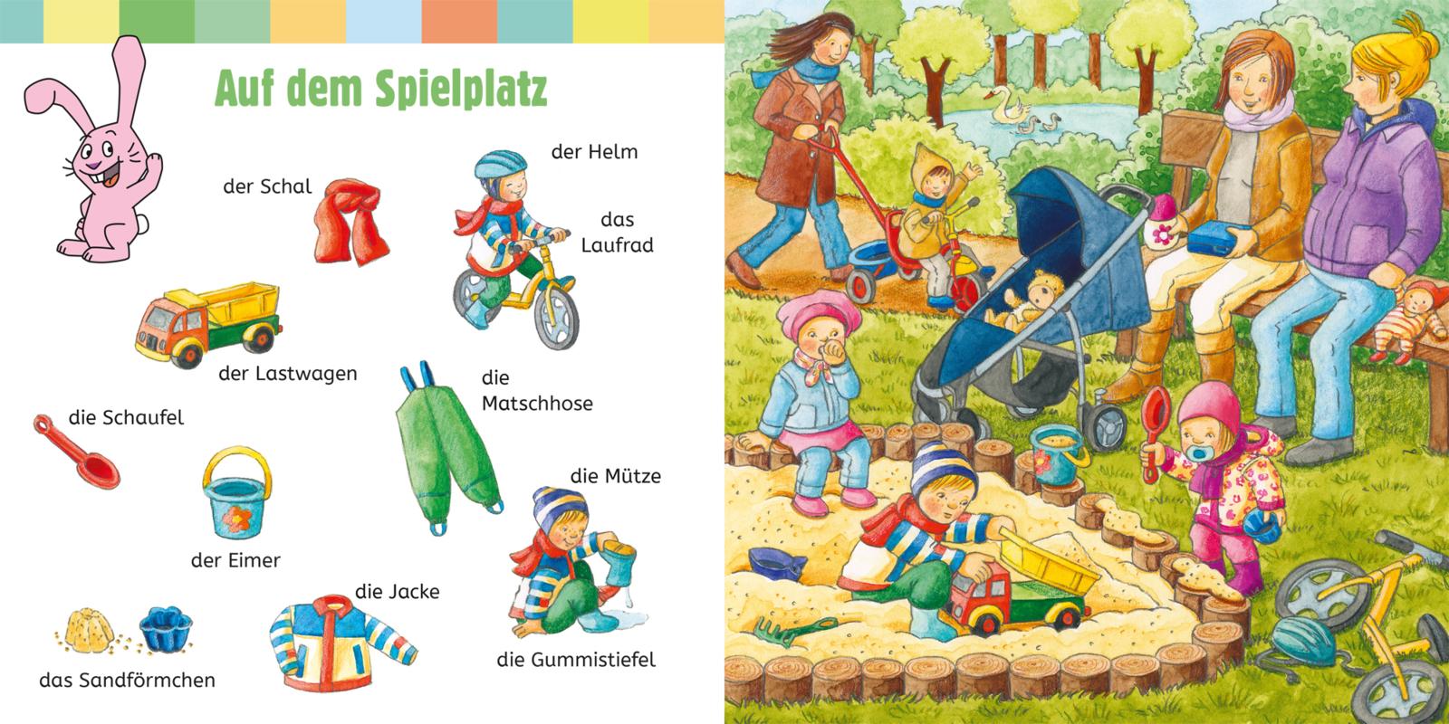 Mein erstes buntes Bildwörterbuch mit Elefant und Hase (Mängelexemplar)