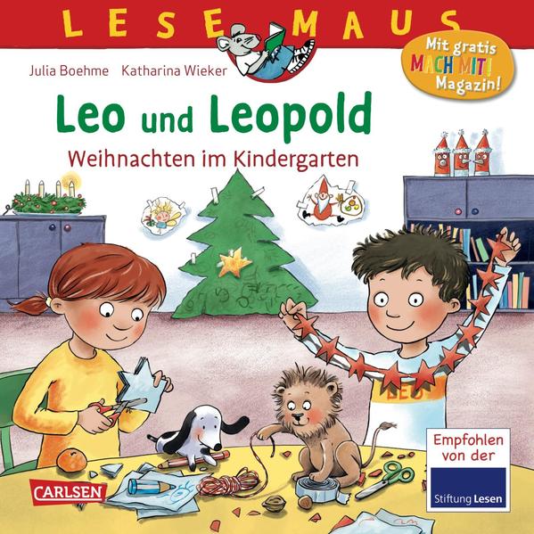 6b4902de13a1f73424496d3150db6beb1620046417 LESEMAUS 163: Leo und Leopold – Weihnachten im Kindergarten (Mängelexemplar)